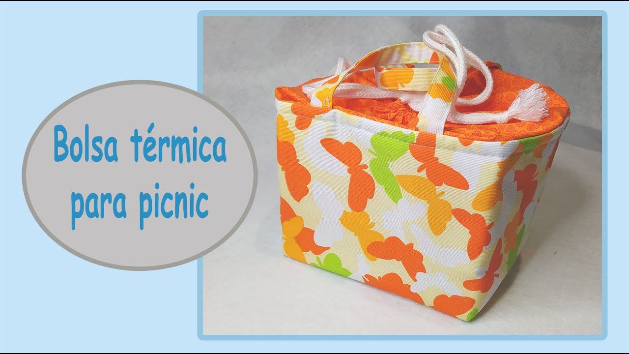 Como hacer una bolsa térmica para el picnic
