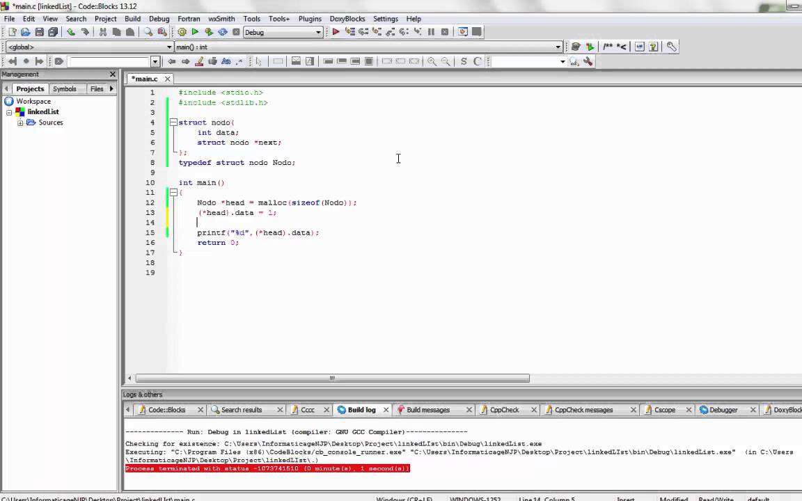 Imparare C - Tutorial 44 - Liste concatenate