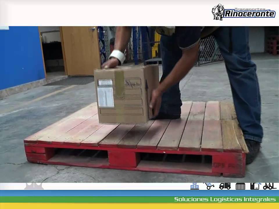 Capacitacion de almacén armado de pallet y emplayado.