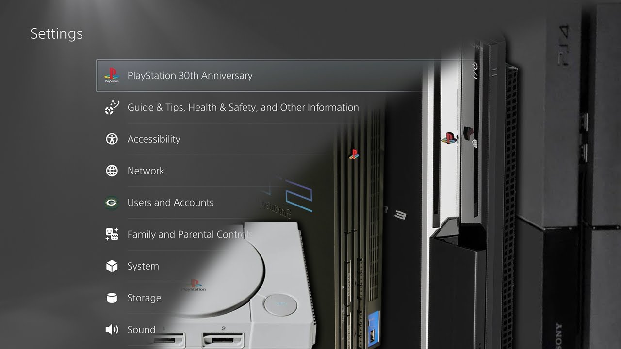 All Playstation 30th Anniversary Themes