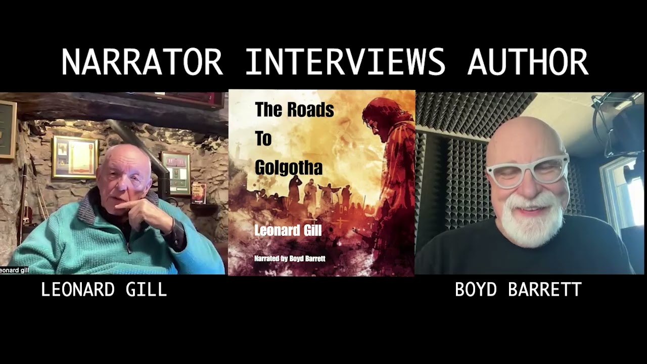 NARRATOR INTERVIEWS AUTHOR - Boyd Barrett/Leonard Gill