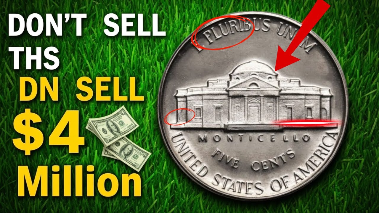 MOST VALUABLE  US FIVE CENT COIN YOU NEED TO OWN ! NICKLE COINS WORTH BIG MONEY, DON'T SPEND THESE,