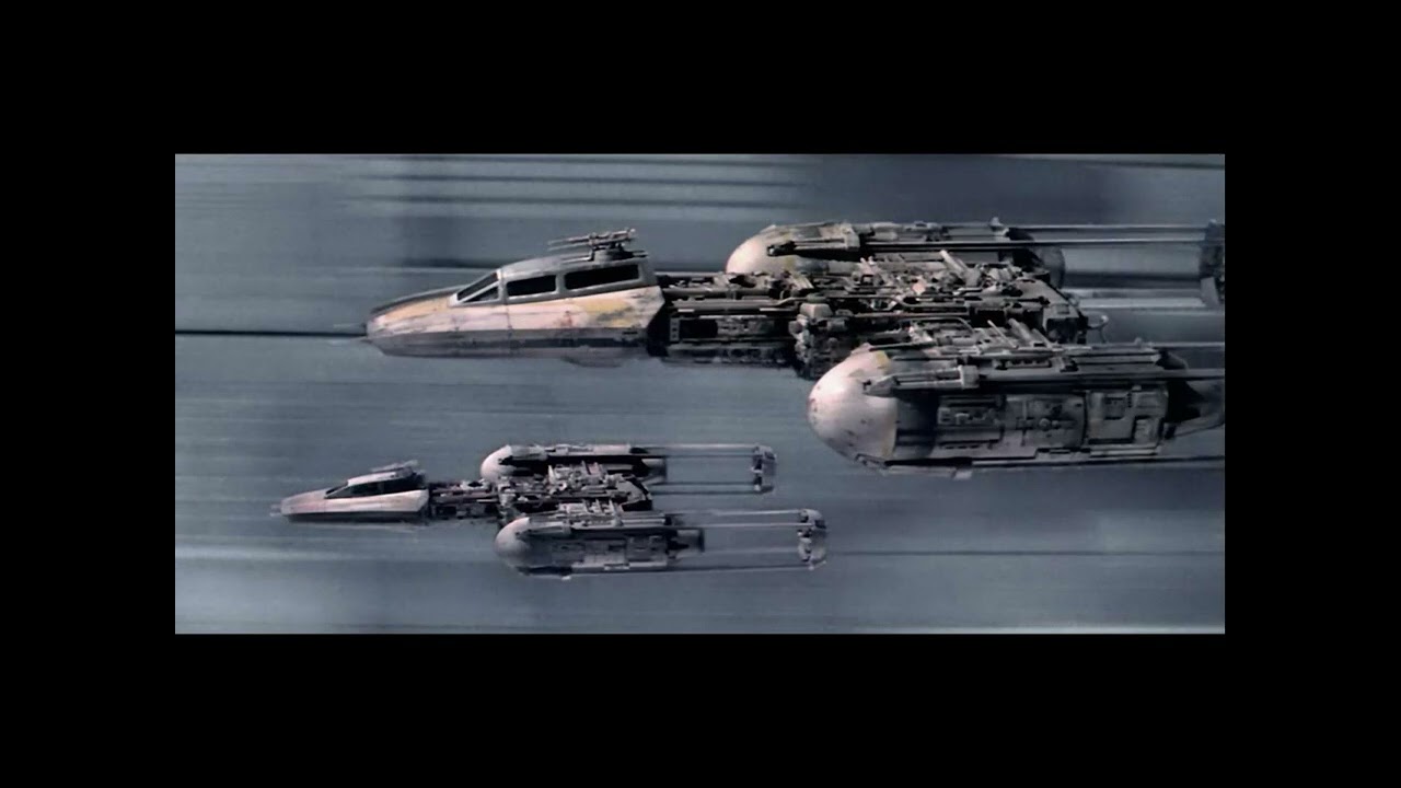 Y Wing Fighter Take off and Fly by sound FX
