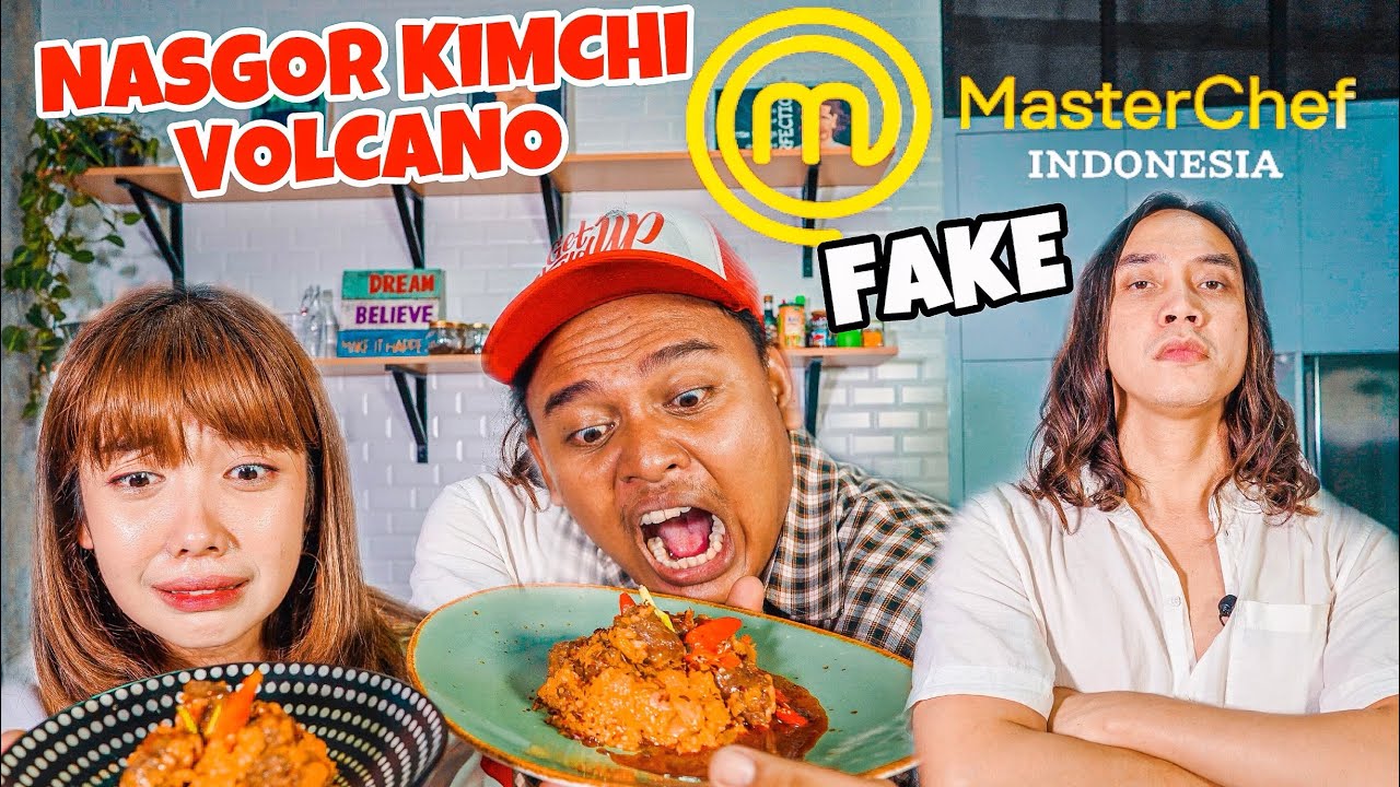 Parodi MASTER CHEF. BELLA X BLACK X GERRY. NASGOR KIMCHI VOLCANO