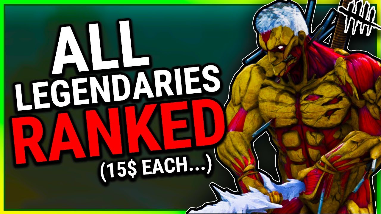 Ranking ALL Ultra Rare Skins in DBD