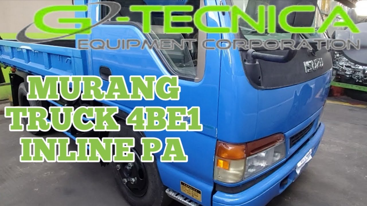 GTECNICA | 4BE1 NA BUDGET MEAL NA TRUCK NA INLINE PA. KAYA SA GTECNICA KA NA ♥️