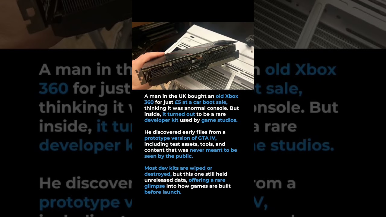 He Bought a &pound;5 Xbox&hellip; Then Found SECRET GTA IV Files Inside