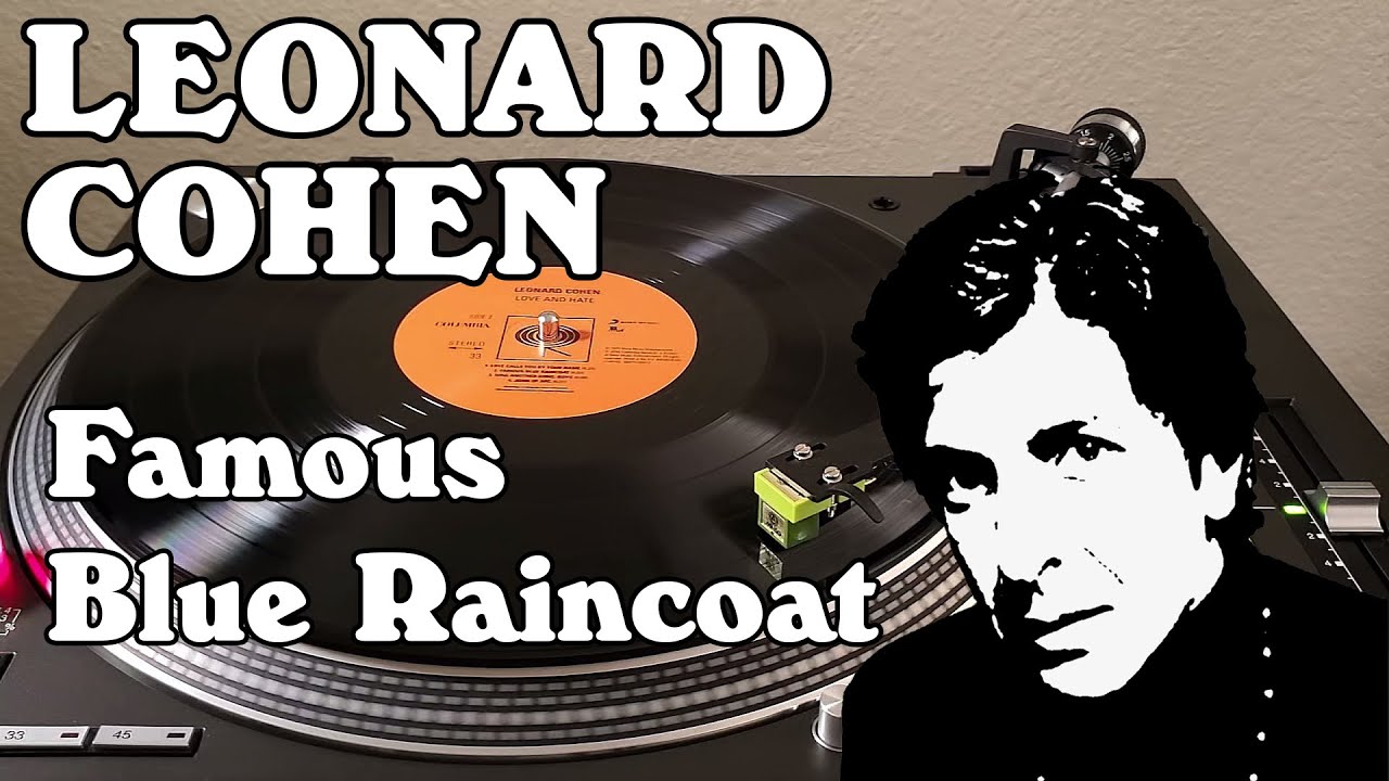 Leonard Cohen - Famous Blue Raincoat - Black Vinyl LP