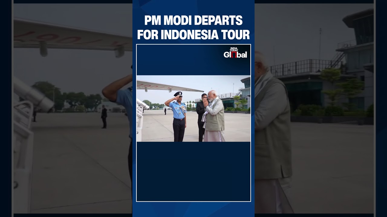 PM Modi Emplanes From Delhi For Jakarta, Kicks Off 6-Day Indo-Pacific Tour