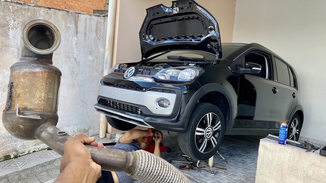 FILTRO INBOX + DOWNPIPE NO UP TSI DE LEILÃO