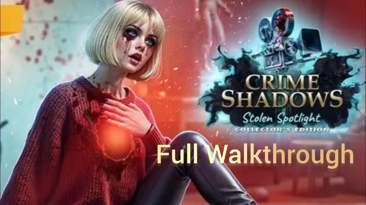 Crime Shadows : Stolen Spotlight FULL walkthrough
