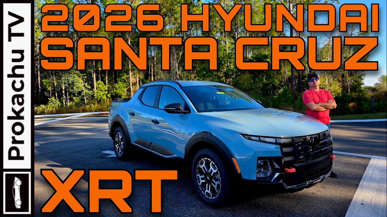 Hyundai Santa Cruz XRT 2026 — Вам с подлокотником или без? | Обзор #153 от Прокачу ТВ