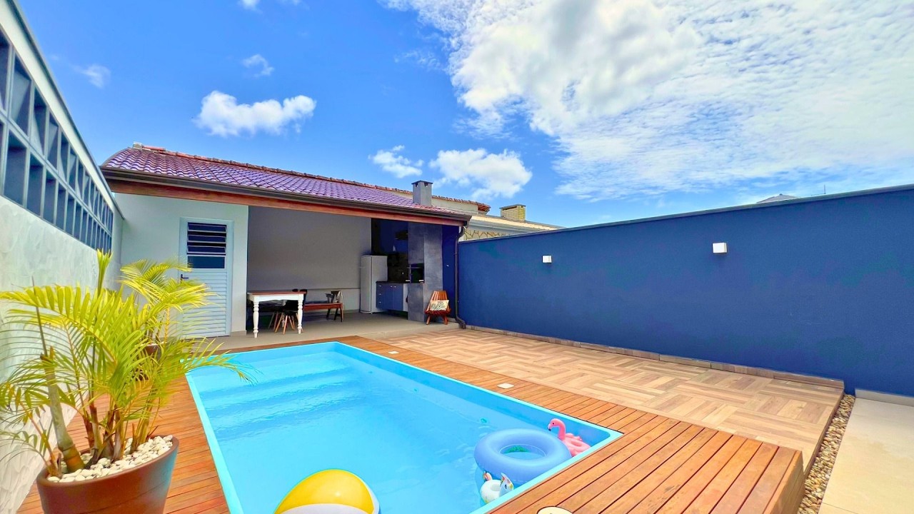 Casa MOBILIADA com PISCINA no LITORAL DO PARANÁ | Excelente Custo-Benefício