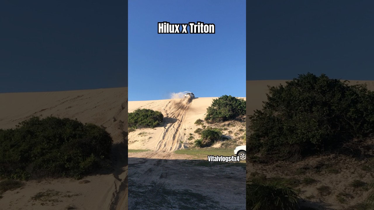 Hilux stage 2 x Triton stage 2 #toyota #hilux #l200triton #triton #offroad #4x4 #brasil