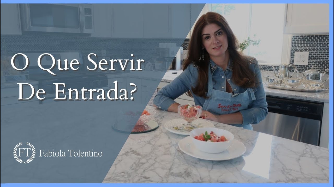 O Que Servir de Entrada