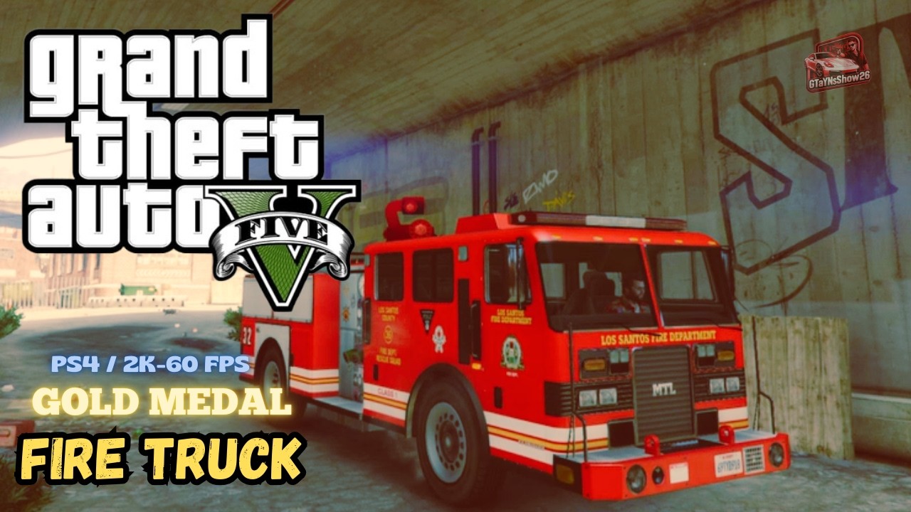 GTA 5 - Mission #65 - Fire Truck [100% Gold Medal Walkthrough]