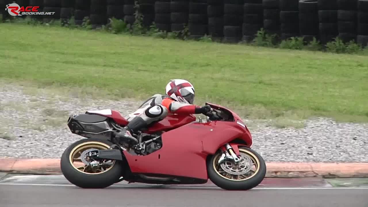 Ducati 999 on track + onboard lap