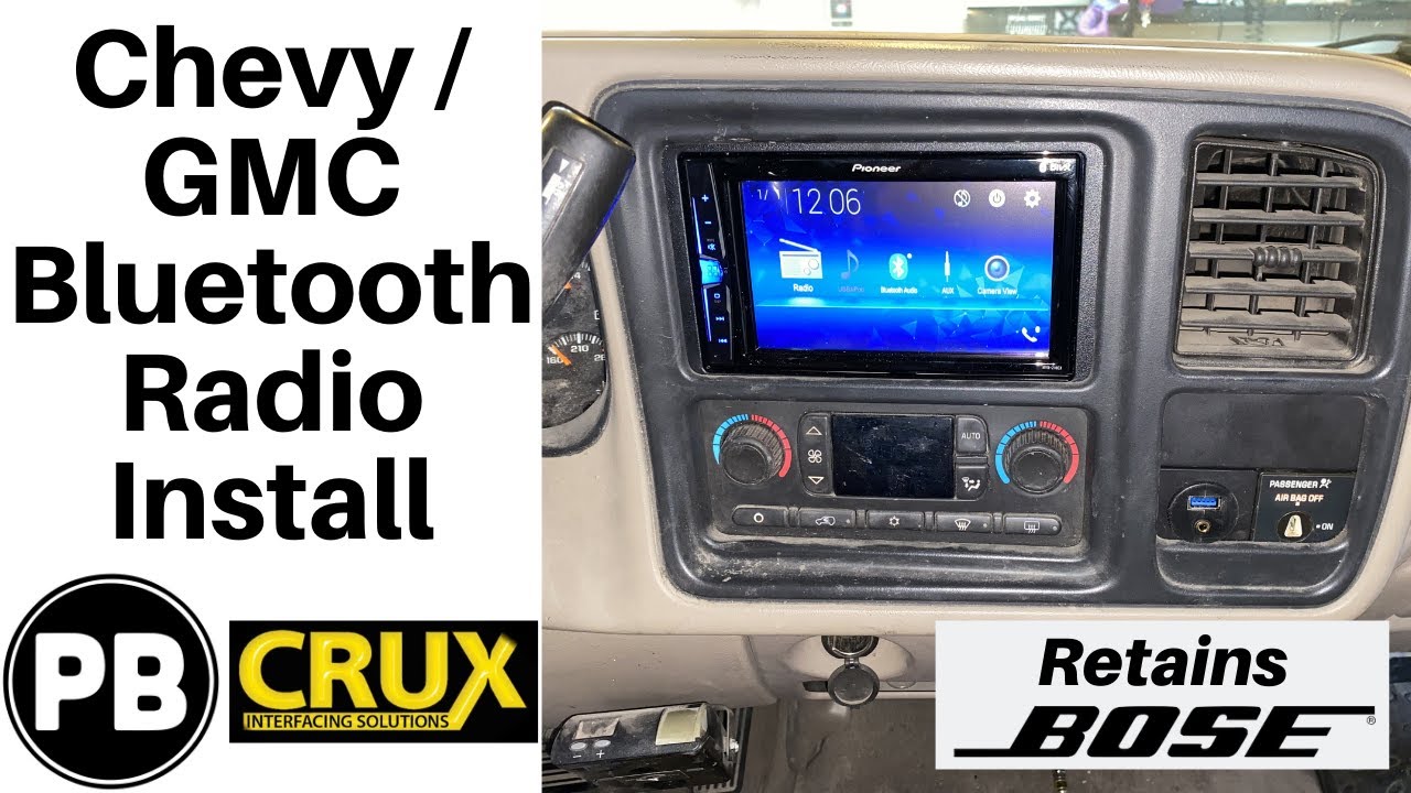 1995 - 2006 Chevy / GMC Radio Install