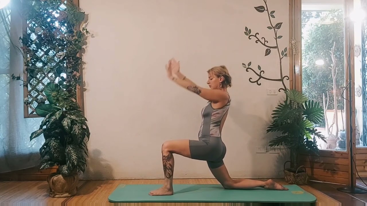 circonduzioni dei femori da quattro zampe. allungamento psoas e allungamento adduttori