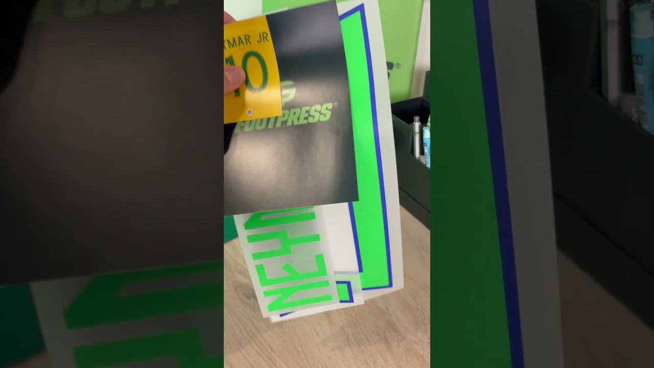 Les + BEAUX patchs du R&eacute;al Madrid & Neymar JR ! (ASMR) #footpress #flocages