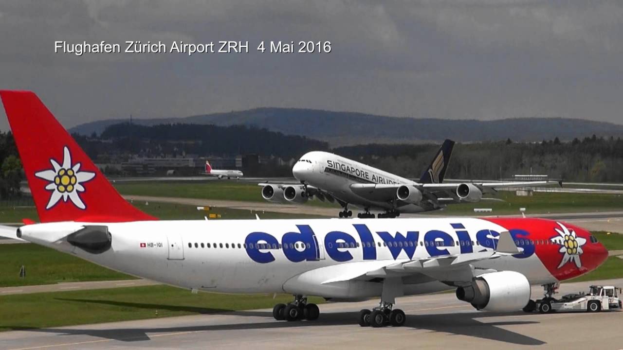 Flughafen  Zürich Airport ZRH 2016 05 04