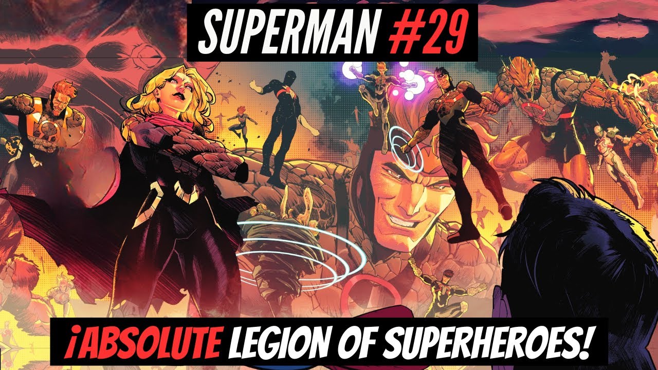 ¡Los SUPERMANS contra la ABSOLUTE LEGION de Darkseid! // Superman #29 (2025)