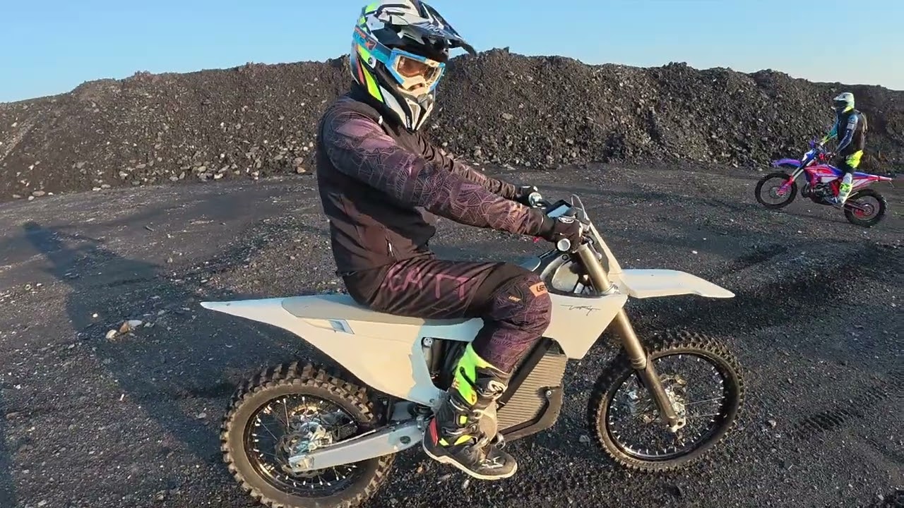 TEST STARK VARG mx 60KM / STARK VARG ex 80KM pierwszy z homologacją enduro elektryczny motocykl.