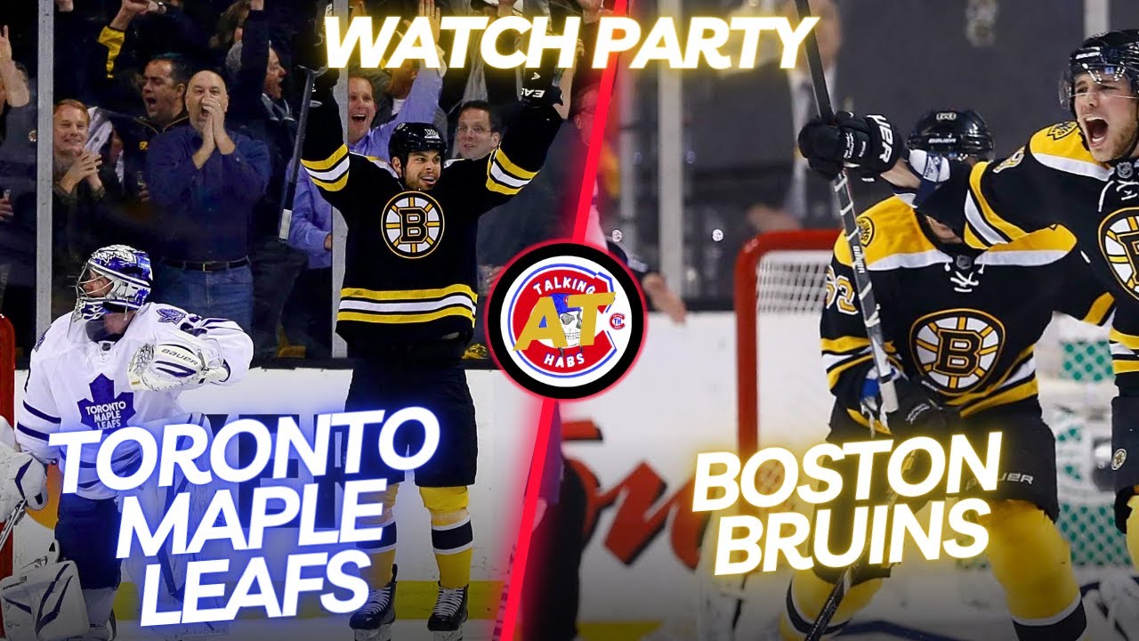 Watch Party Leafs @ Bruins Round 1 Game 1 Fans Hangout 04/20/24