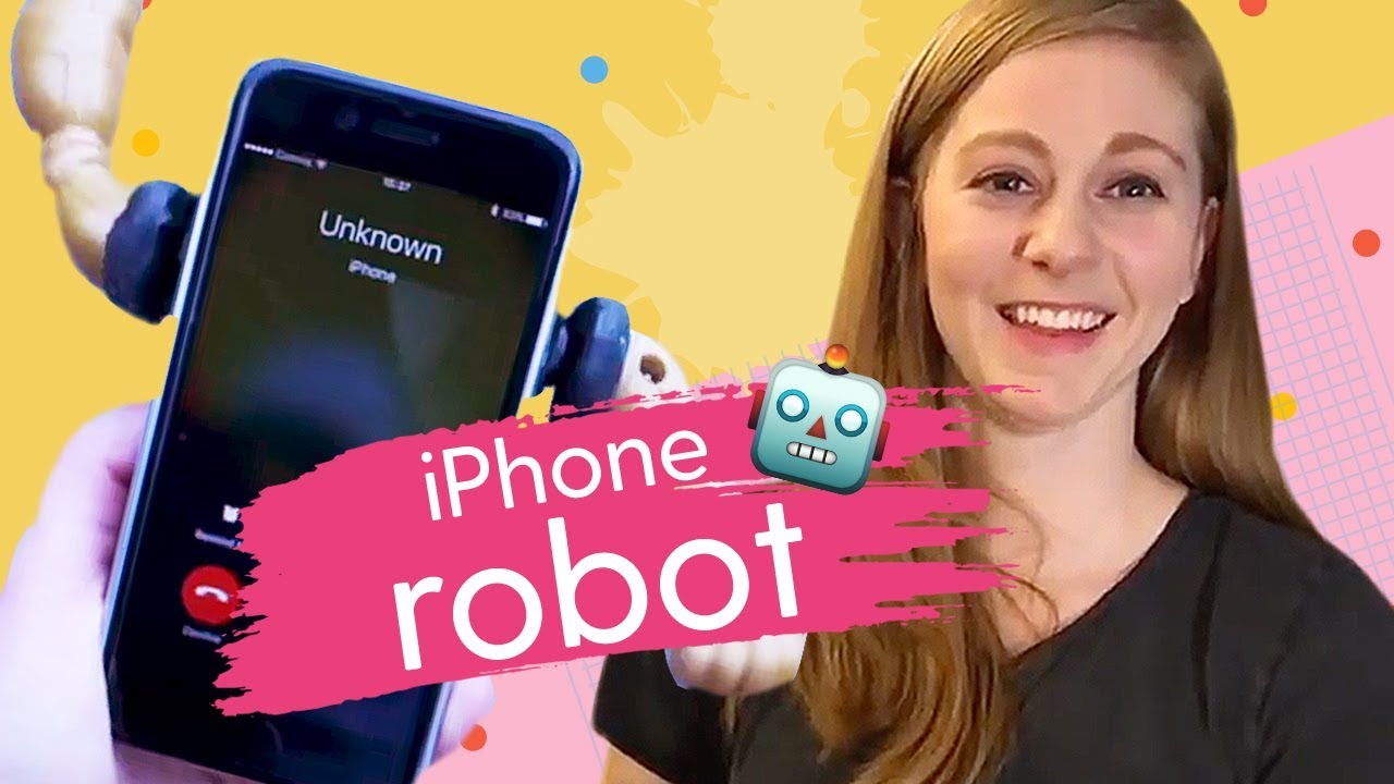 DIY iPhone Case... with Robotic Arms! | Scrappy Robots with Simone Giertz