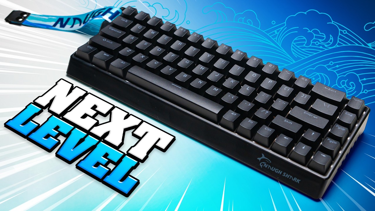 This Amazing Gaming Keyboard Is SO CHEAP! | Gamakay x NaughShark NS68