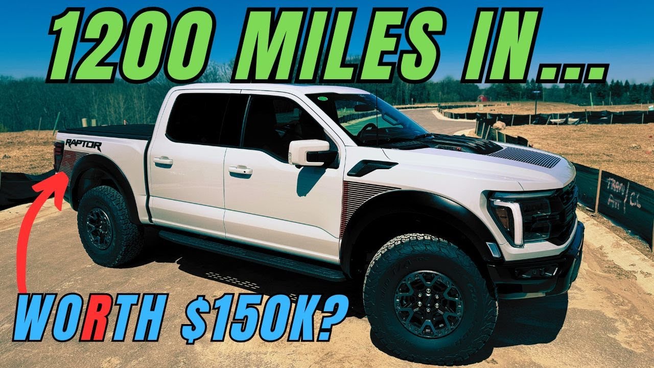 Обзор Ford F-150 Raptor R 2024 года с пробегом в 1200 миль. Стоит ли покупать автомобиль после то...