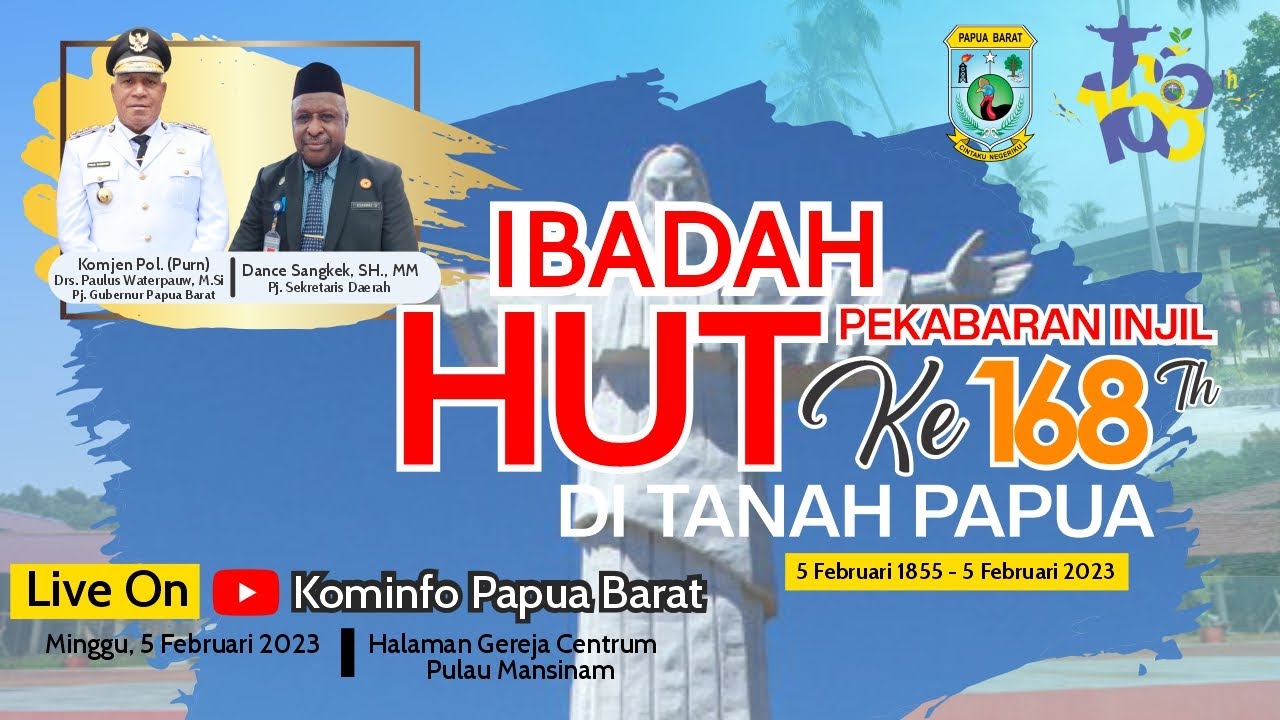 IBADAH HUT PEKABARAN INJIL 168TH MANSINAM
