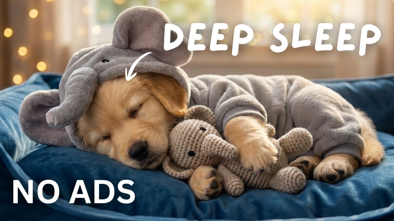 12 часов музыки для сна щенков 🐶 Нежная колыбельная для щенков и собак 🐘 Спокойная музыка для собак