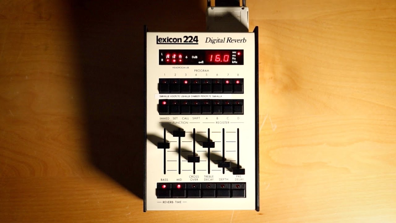 Lexicon 224 on SH101 :: Aphex Riff