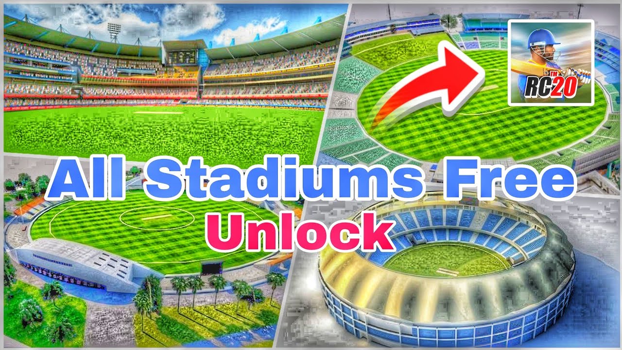 How To Unlock Stadiums In Real Cricket 20 |  Rc 20 Unlock Everything Free | Real Cricket 25