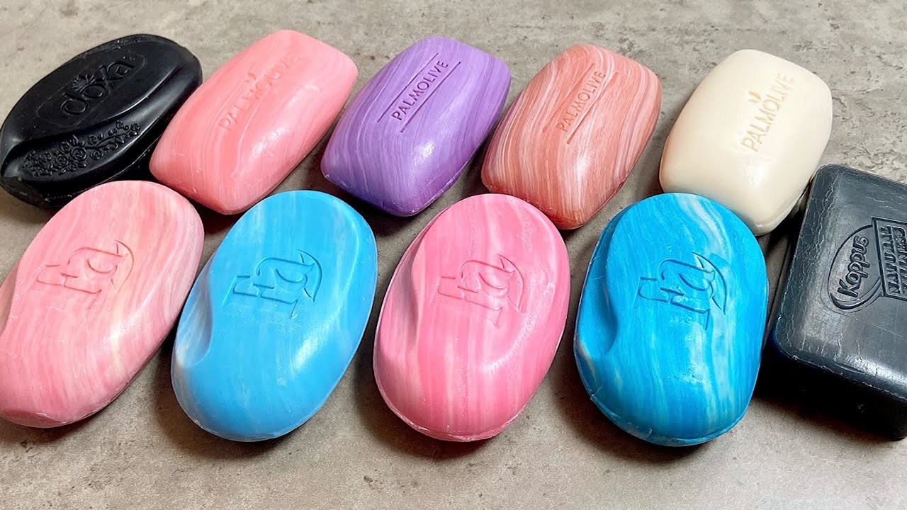 Soap relax ASMR 💗 New recycled soap 💗 Резка мыла и изготовление нового