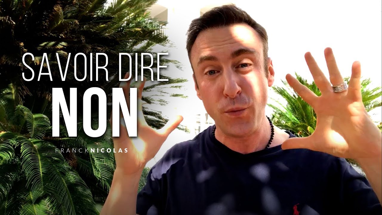 Savoir dire non, c'est important !