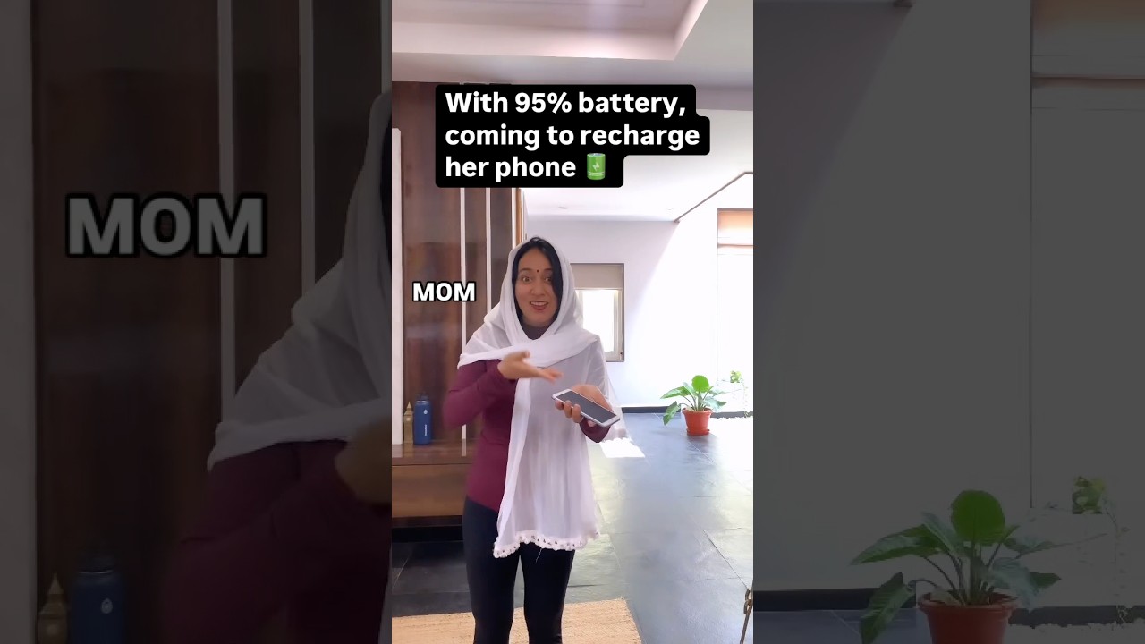Me v/s mom