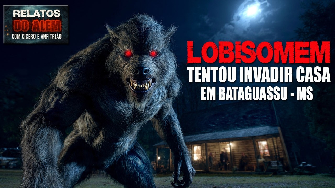 Lobisomem Tentou Invadir Casa em Bataguassu - MS [INÉDITO] - Relatos da Fera | 1080p