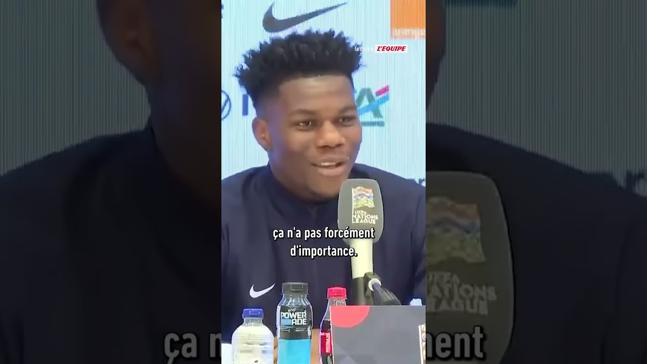 🤝🇫🇷 Tchouam&eacute;ni soutient Mbapp&eacute; apr&egrave;s sa sortie en Su&egrave;de #shorts #football #mbappe #france