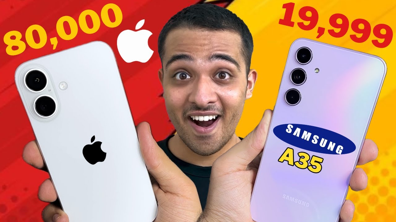 iPhone 16 user switches to Samsung A35 5G 😍 | CHEAPER IS BETTER? | Flipkart Sale Rs.15,000 DISCOUNT!