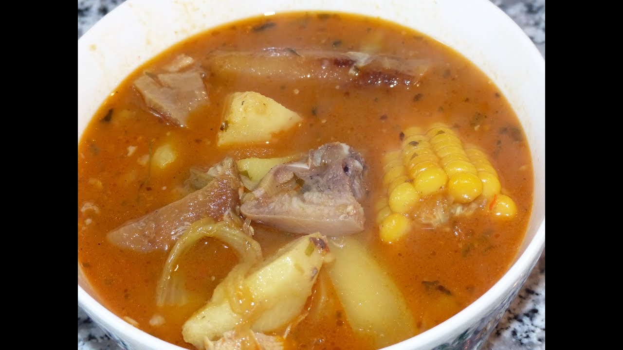 Caldosa cubana  riquísima