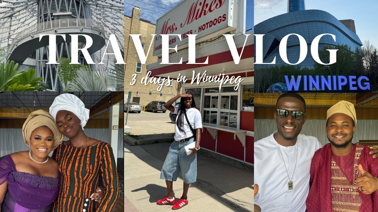 VLOG 04: WINNIPEG | 3 Days in Manitoba Winnipeg | Thanksgiving service | The Leaf | Forks market