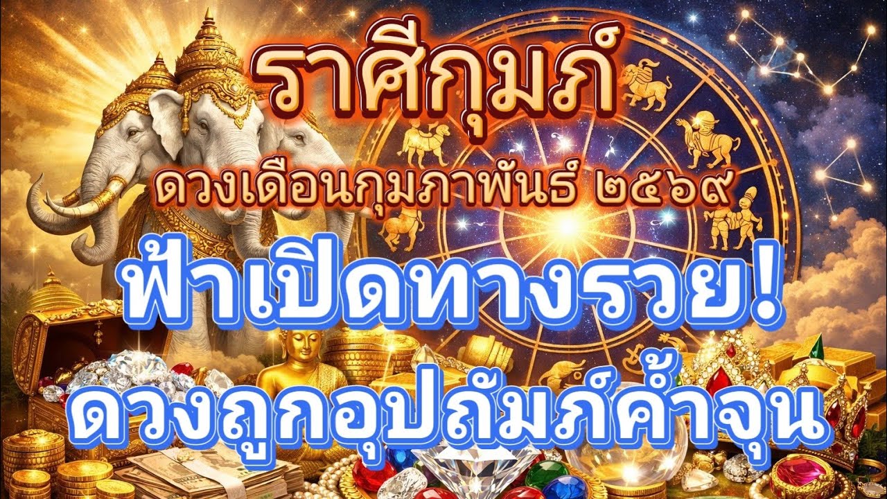 ราศีกุมภ์♒🔮ดวงเดือนกุมภาพันธ์ 2569!🪬💍👩‍❤️‍👨💒⛲🌳