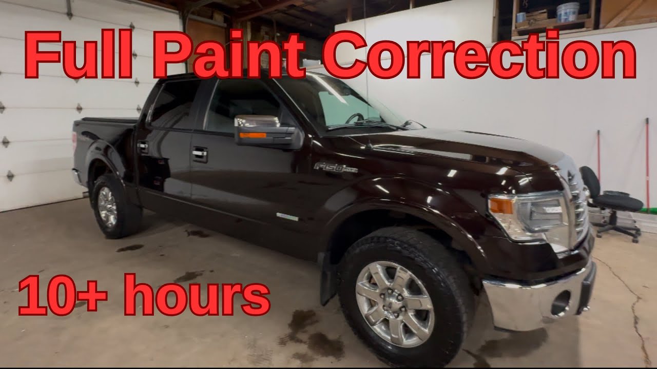 Full Paint Correction! Start to Finish With Results! Ford F150