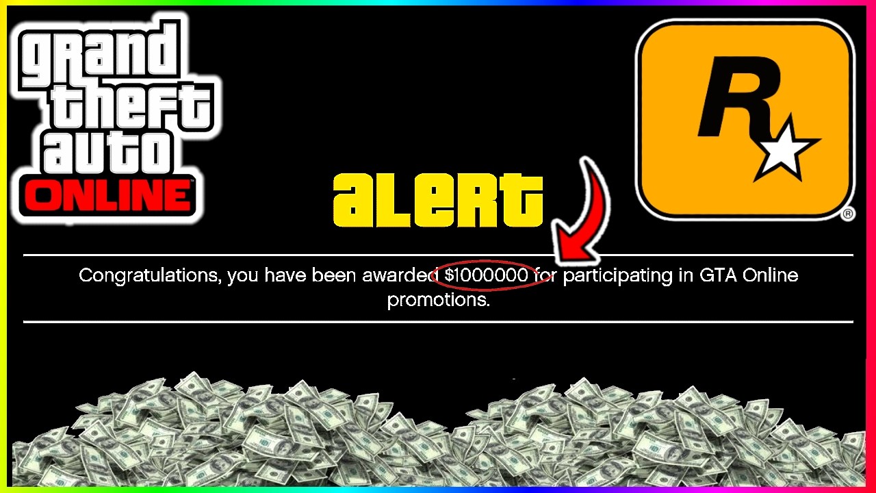 GTA 5 Online &mdash; Как получить БЕСПЛАТНЫЕ 1 600 000 долларов за 1 минуту (бонусные деньги, март 2026...