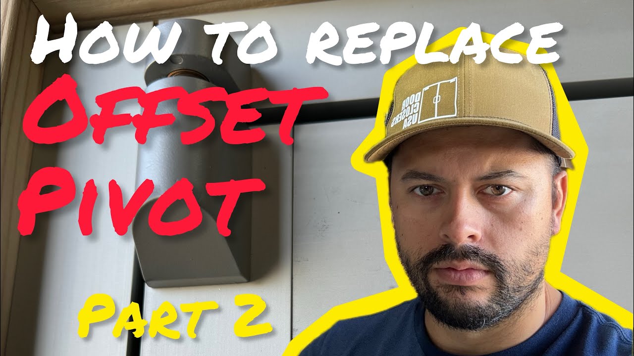 Установка поворотной петли для коммерческой входной двери, часть 2 | Door Closers USA