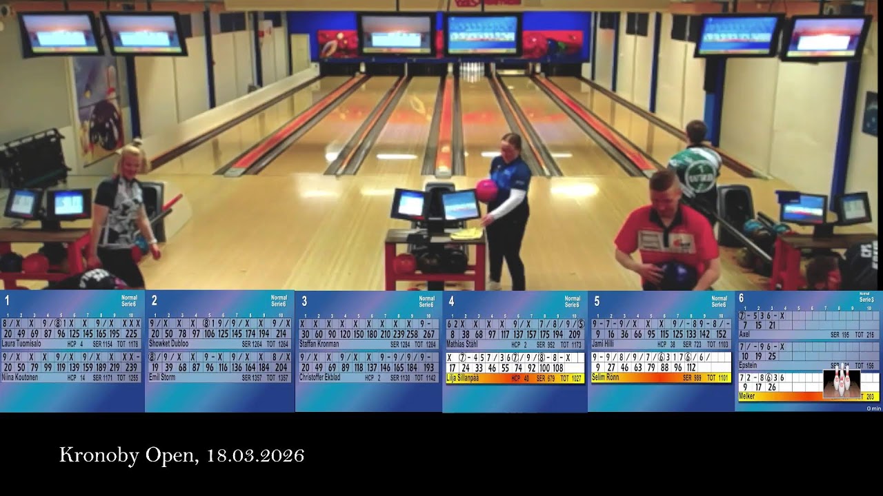 Kronoby Bowlinghall Live Stream