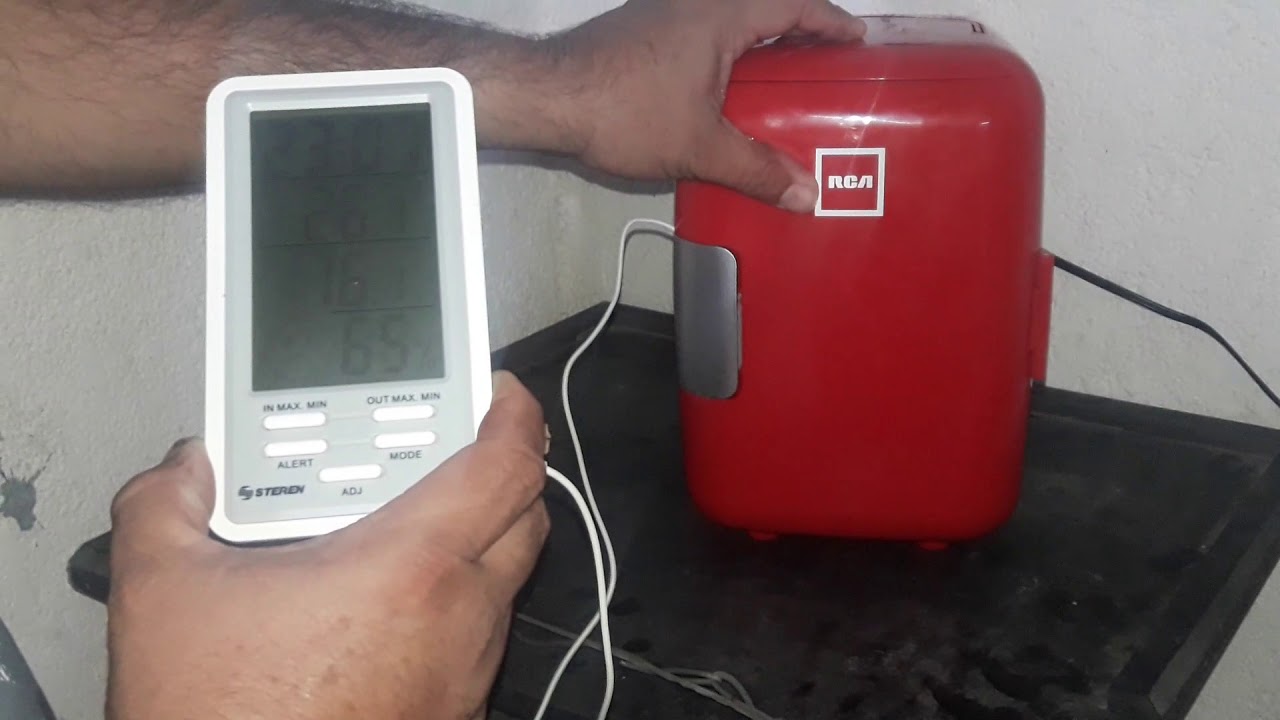 Prueba de minirefrigerador  Mr teacher Gabriel
