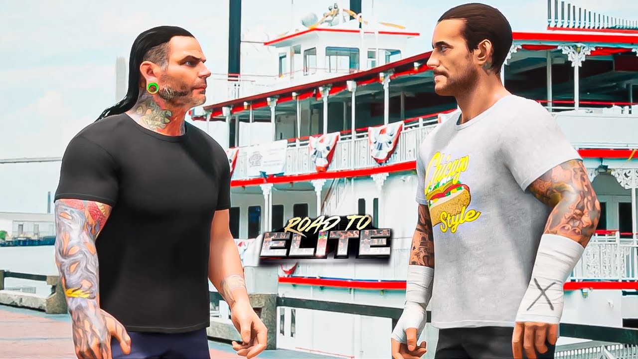 CM PUNK y JEFF HARDY tienen la REVANCHA | AEW Fight Forever Road to Elite cap. 3